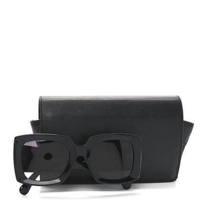 Chanel Acetate Rectangle Sunglasses 5435-A Black 7 of 7