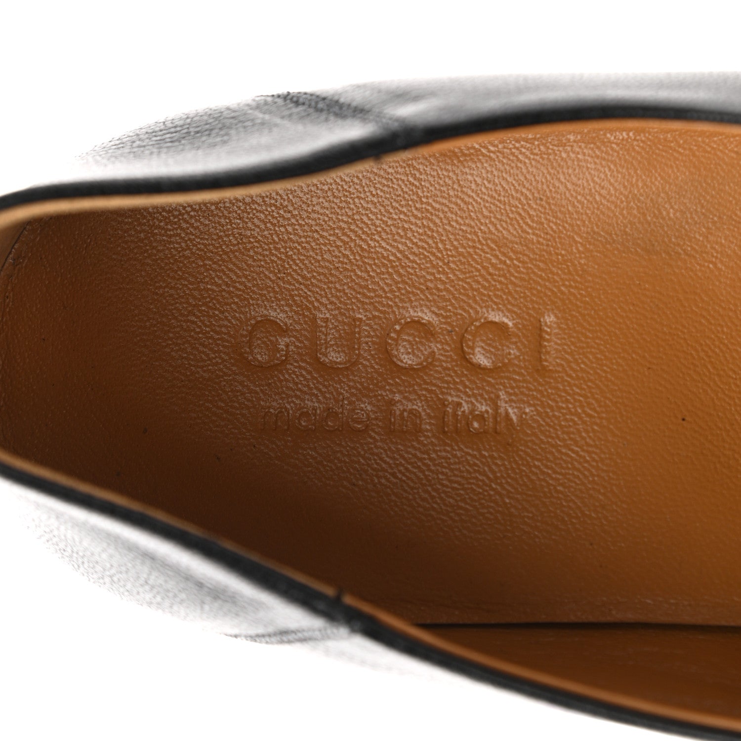 Gucci Goatskin Mens Horsebit Loafers 9 Black 7 of 8