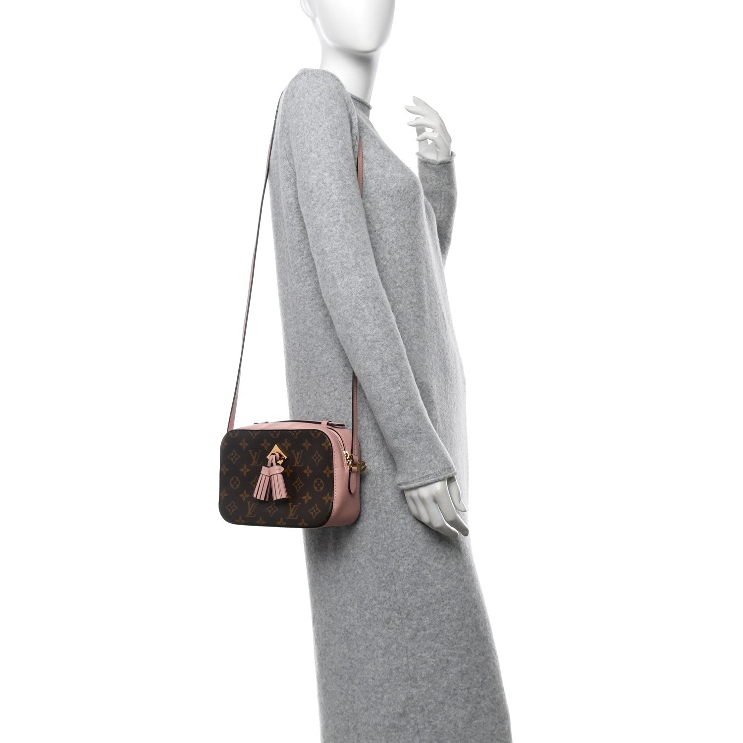 Louis Vuitton Monogram Saintonge Rose Poudre 2 of 12