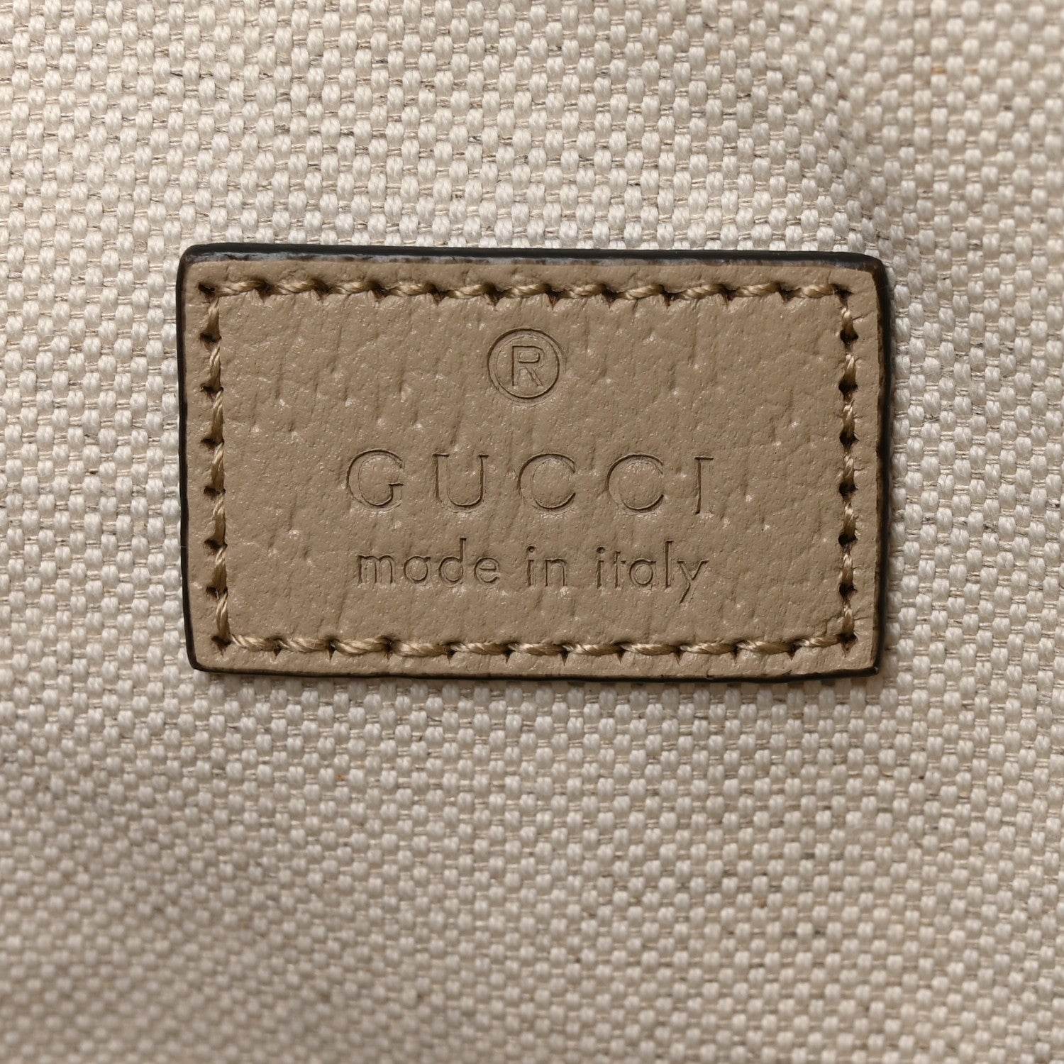 Gucci GG Supreme Monogram Textured Dollar Calfskin Small Ophidia Shoulder Tote Bag Beige Mystic White Oatmeal 6 of 10