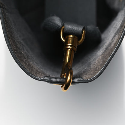 Celine Soft Grained Calfskin Sangle Bucket Bag Kohl 13 of 14