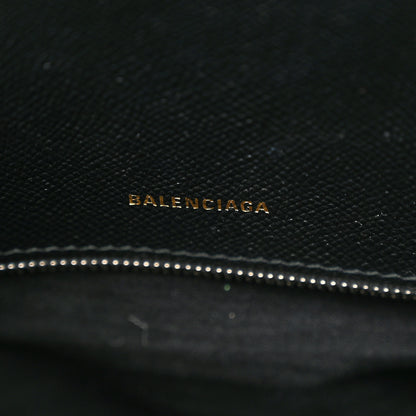 Balenciaga Signature Grained Calfskin Logo M Ville Top Handle Bag Green 6 of 13