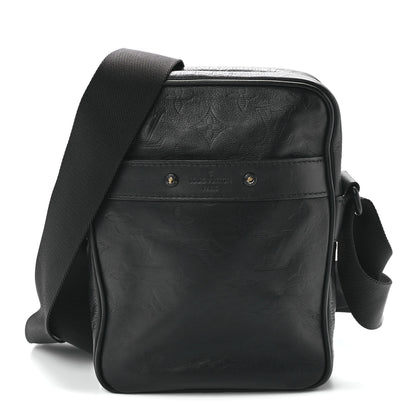 Louis Vuitton Calfskin Monogram Shadow Danube PM Black 1 of 12