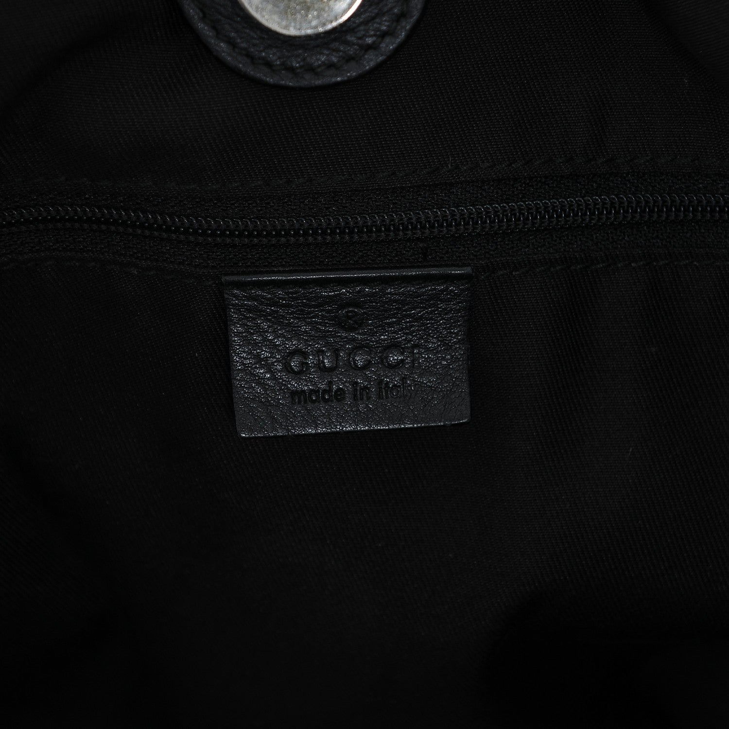 Gucci Monogram Large Sukey Tote Black 6 of 6