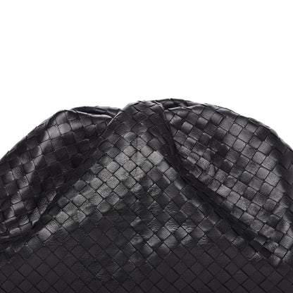 Bottega Veneta Nappa Maxi Intreccio The Pouch Oversized Clutch Black 10 of 10