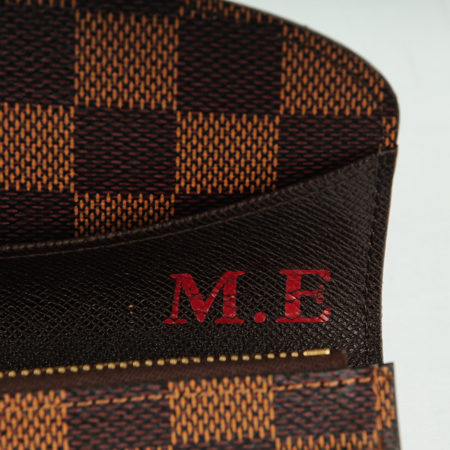 Damier Ebene Emilie Wallet