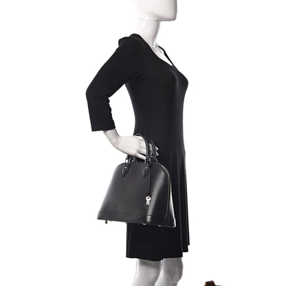 Louis Vuitton Epi Alma PM Black 2 of 12