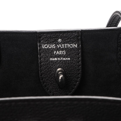 Louis Vuitton Calfskin Lockme Cabas Black 6 of 6