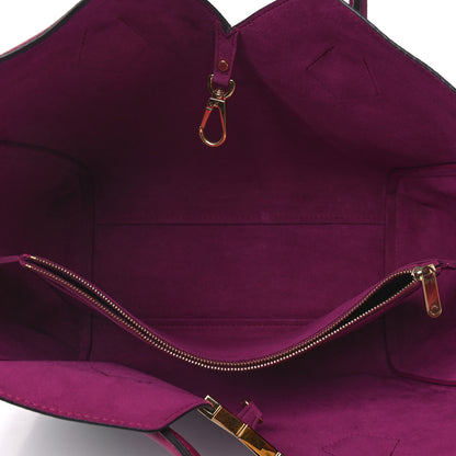 Louis Vuitton Calfskin Monogram Kimono Tote Grape 4 of 7