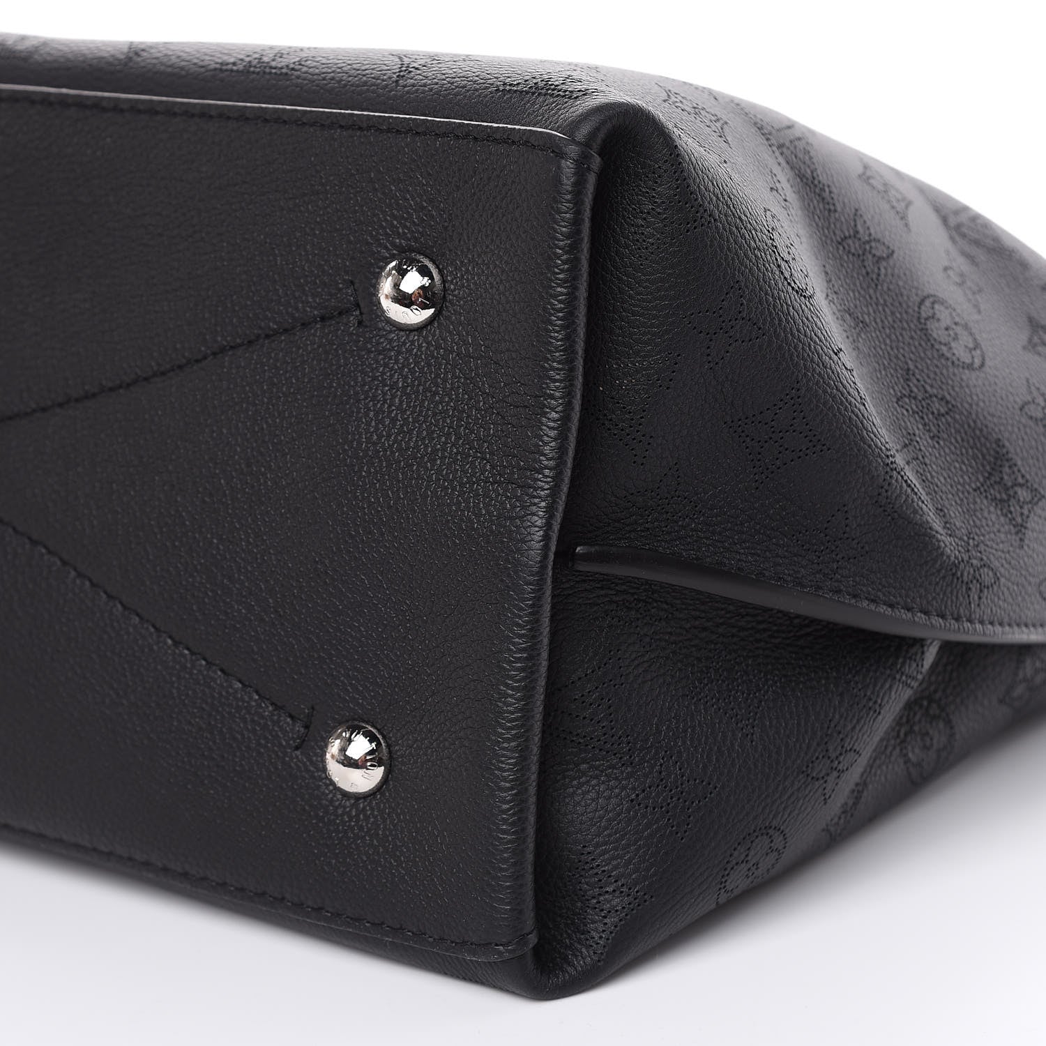 Louis Vuitton Mahina Carmel Hobo Black 8 of 8