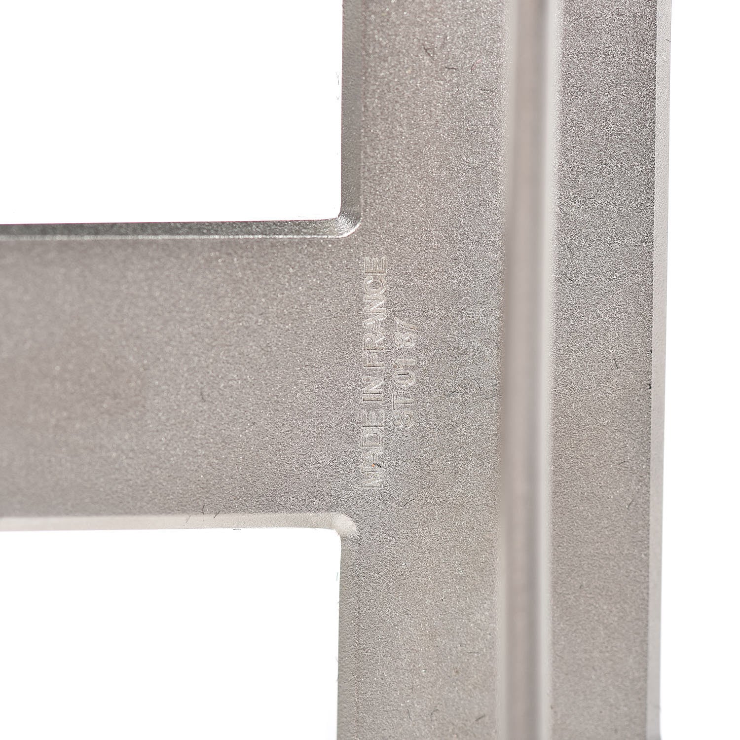Hermes Constance 32mm Belt Buckle Silver 4 of 4