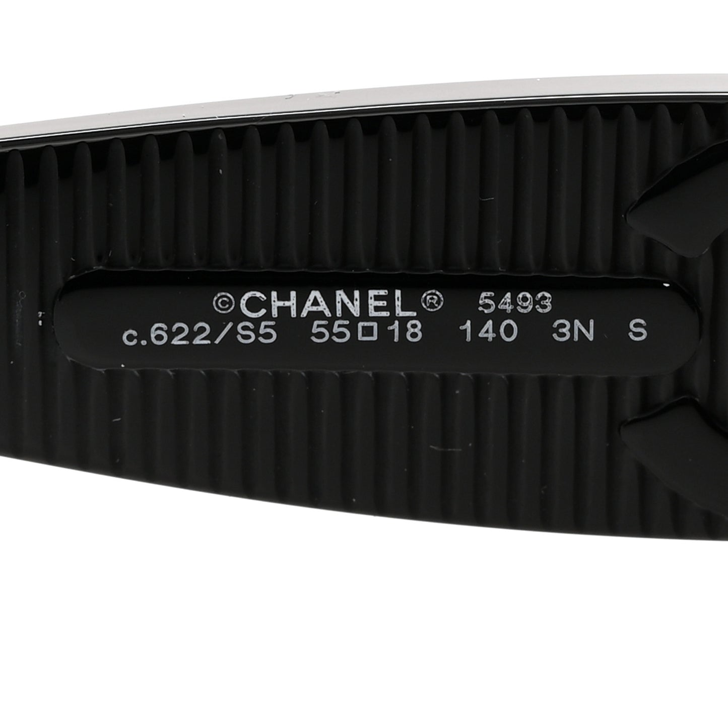 Acetate Rectangle Sunglasses 5493 Black Brown