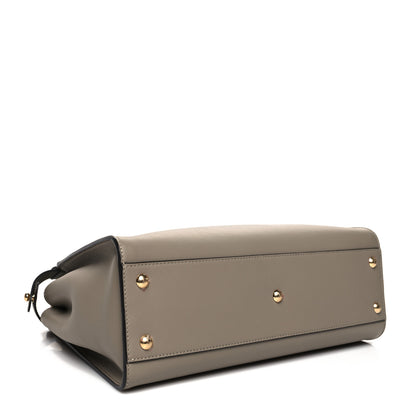 Fendi Vitello Seta Plexiglass Tortoise Medium Peekaboo Iconic Satchel Tortora 4 of 10