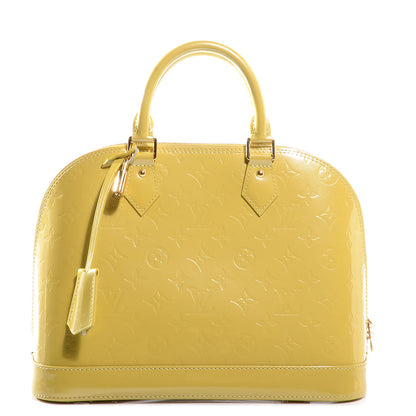 Louis Vuitton Vernis Alma PM Vert Impression 1 of 7