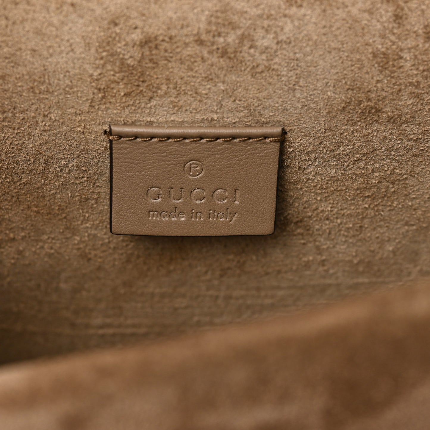 GG Supreme Monogram Mini Dionysus Shoulder Bag Taupe