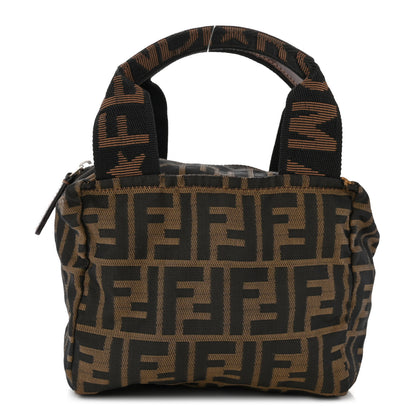 Fendi Fabric FF 1925 Mini Cosmetic Bag Tobacco 1 of 11
