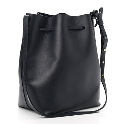 Mansur Gavriel Calfskin Bucket Bag Blu 3 of 14