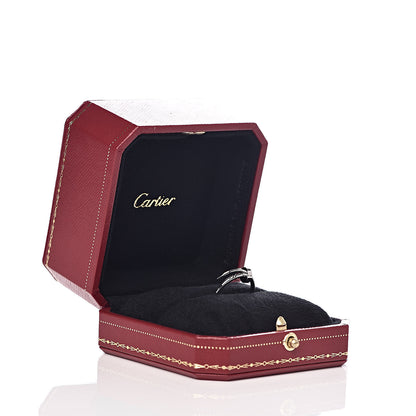 Cartier 18K White Gold Small Juste Un Clou Ring 48 4.5 5 of 5
