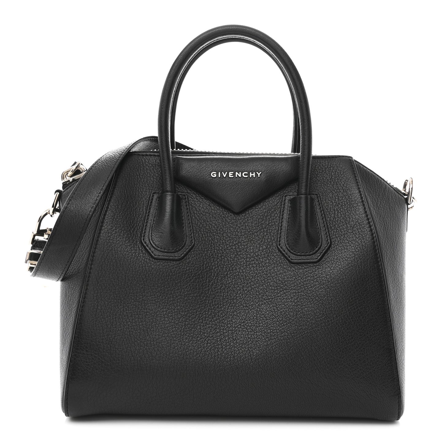 Sugar Goatskin Small Antigona Black