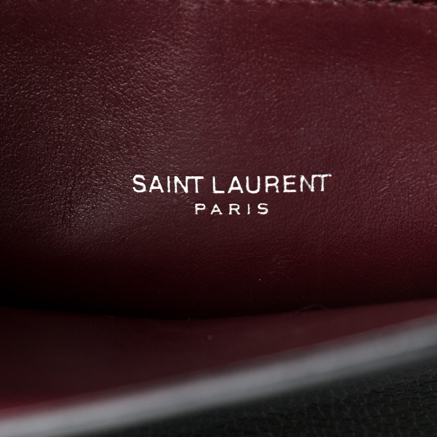 Grained Calfskin Baby Sac De Jour Black