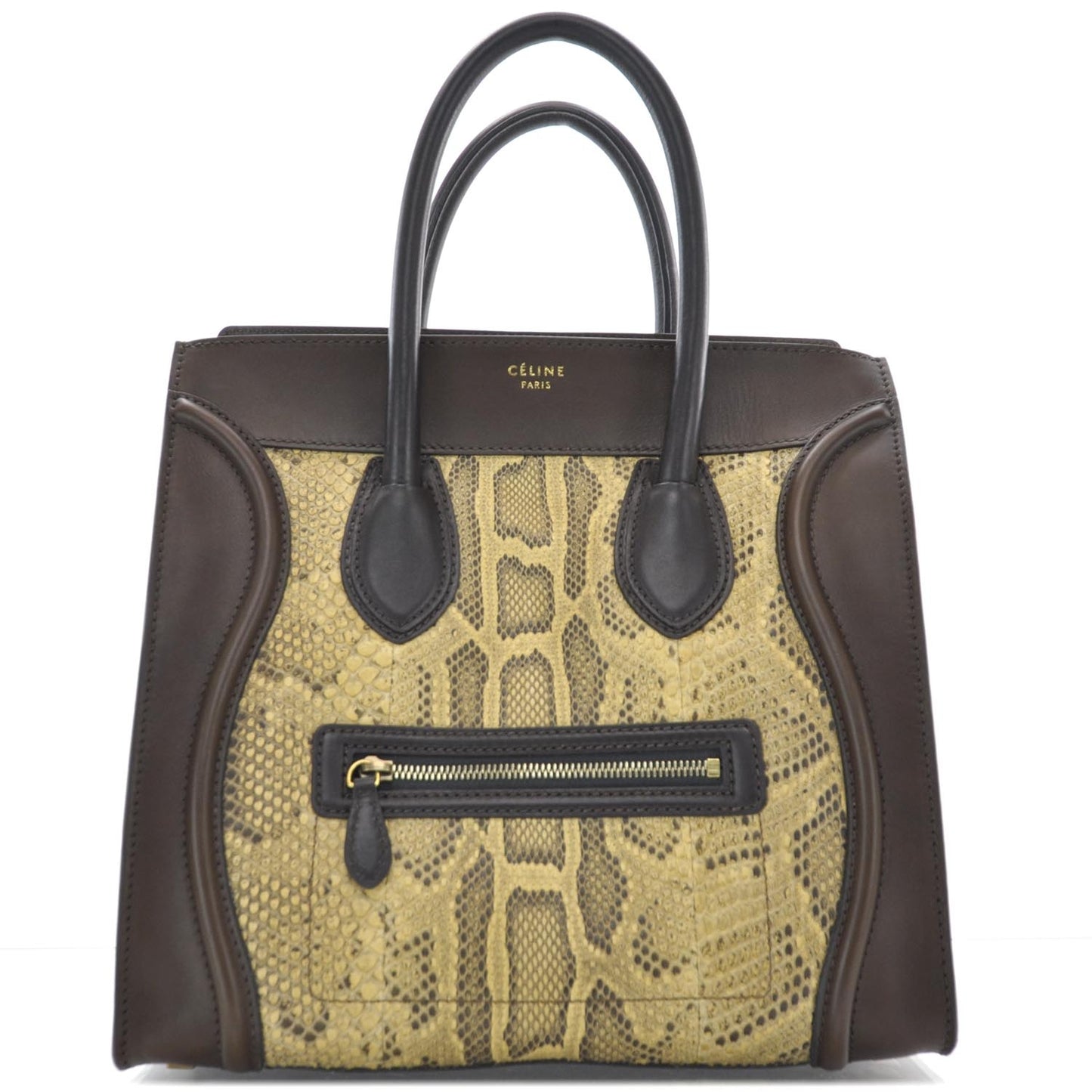 Python Mini Luggage Honey