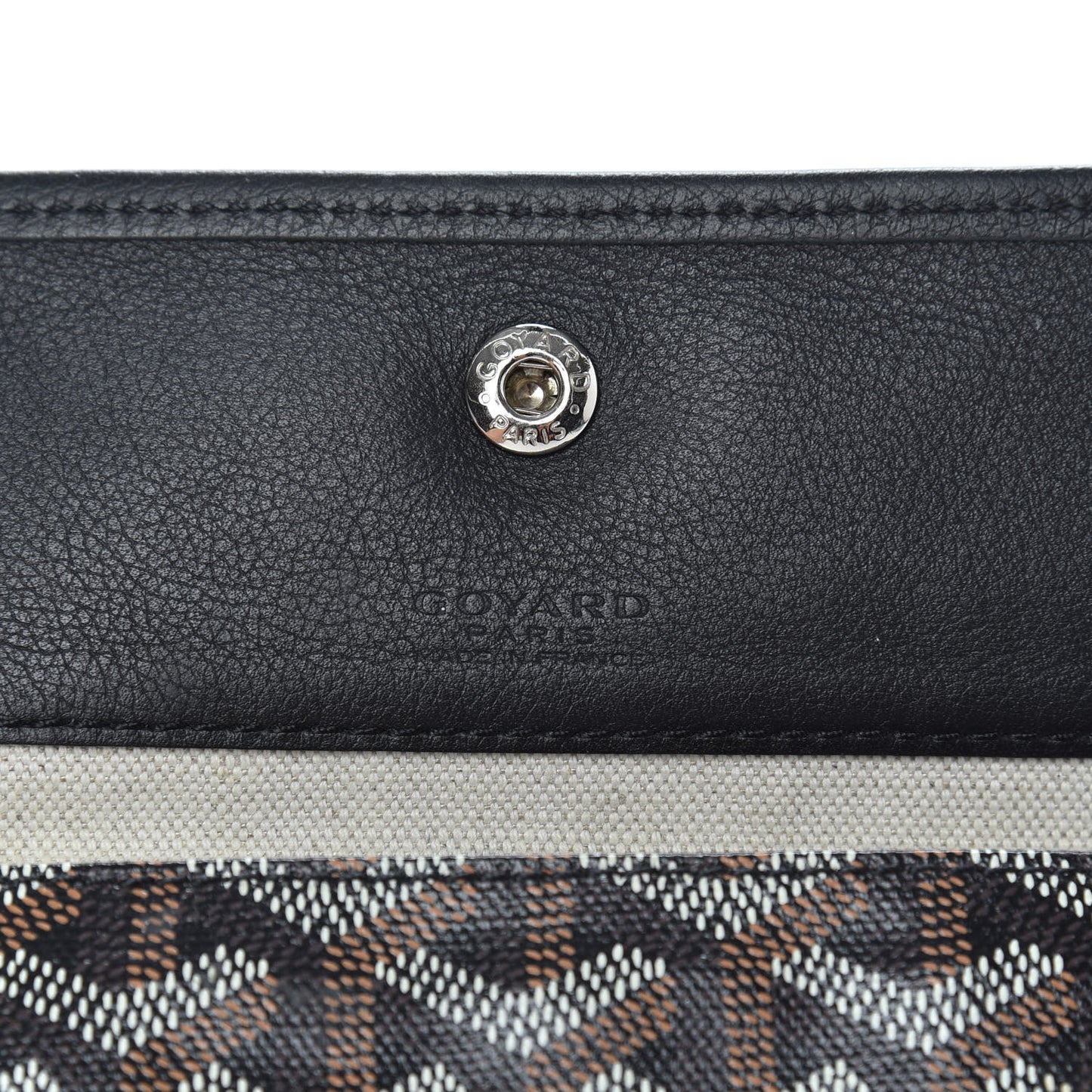 Goyardine Pouch Black