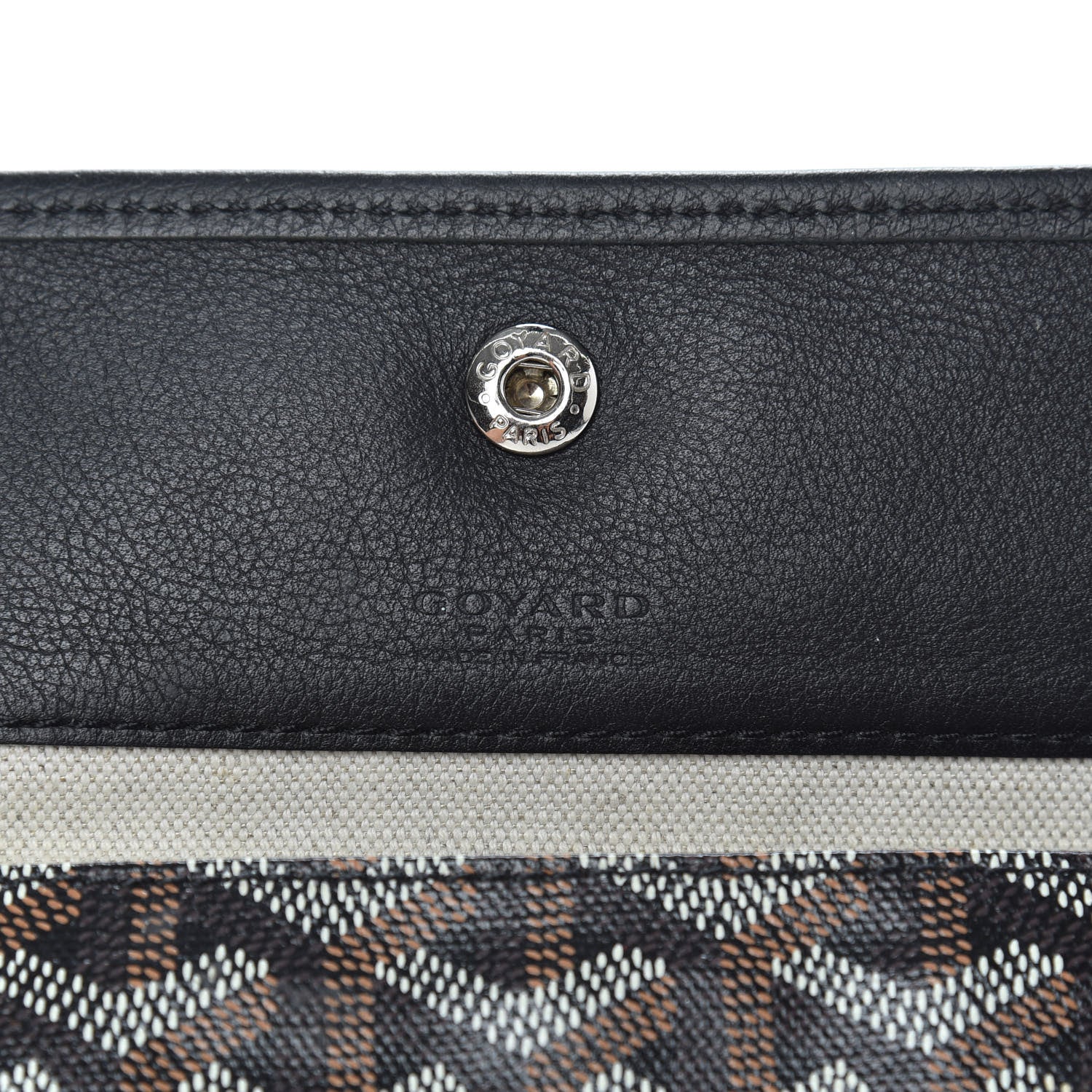 Goyard Goyardine Pouch Black 6 of 6