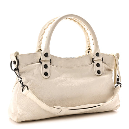 Balenciaga Agneau Classic Hardware First White Light 3 of 10
