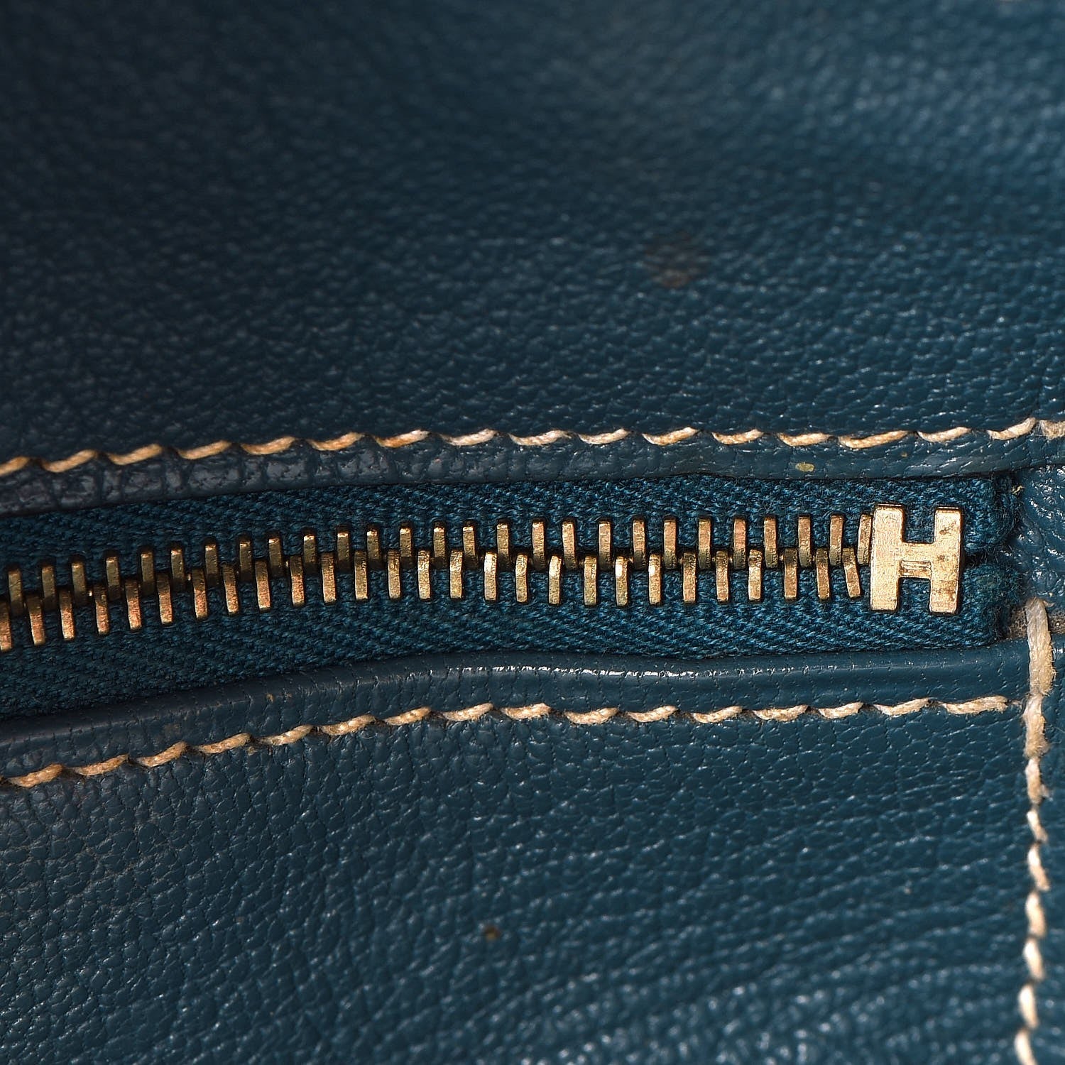 Hermes Taurillon Clemence Birkin 35 Bleu Thalassa 22 of 56