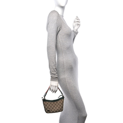 Gucci Monogram Web Mini Pop Hobo Green 2 of 10