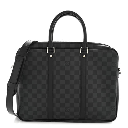 Louis Vuitton Damier Graphite Porte Documents Voyage PM 1 of 9