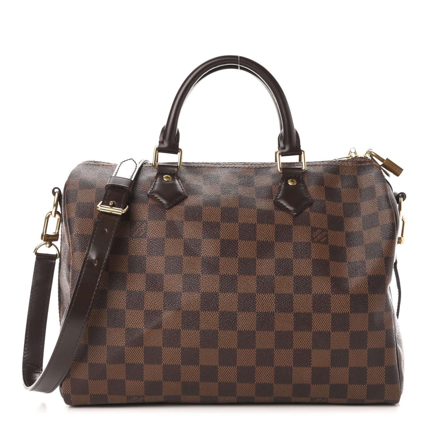 Louis Vuitton Damier Ebene Speedy Bandouliere 30 1 of 10