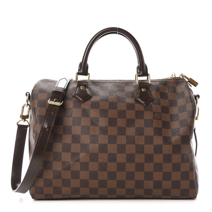 Louis Vuitton Damier Ebene Speedy Bandouliere 30 1 of 10