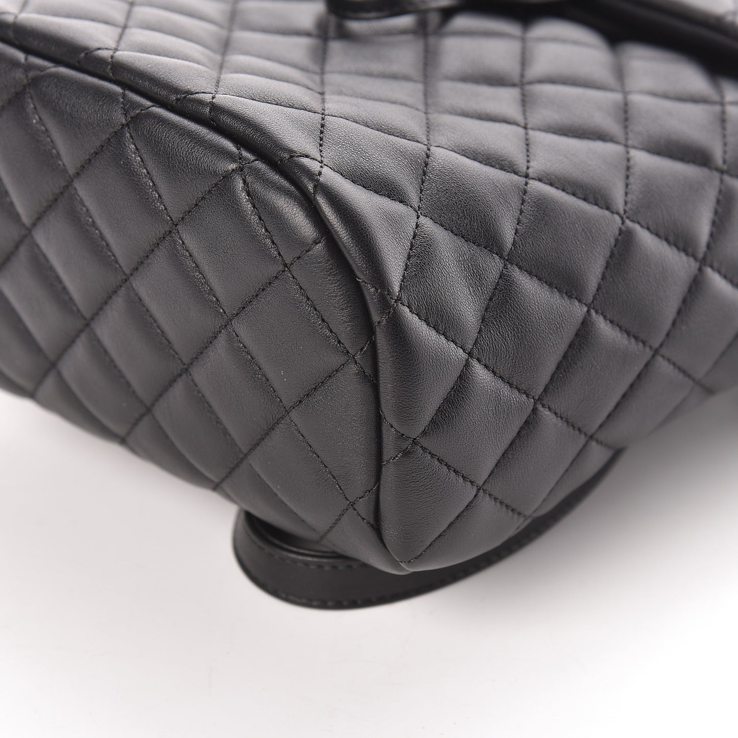 Calfskin Quilted Mini Urban Spirit Backpack Black