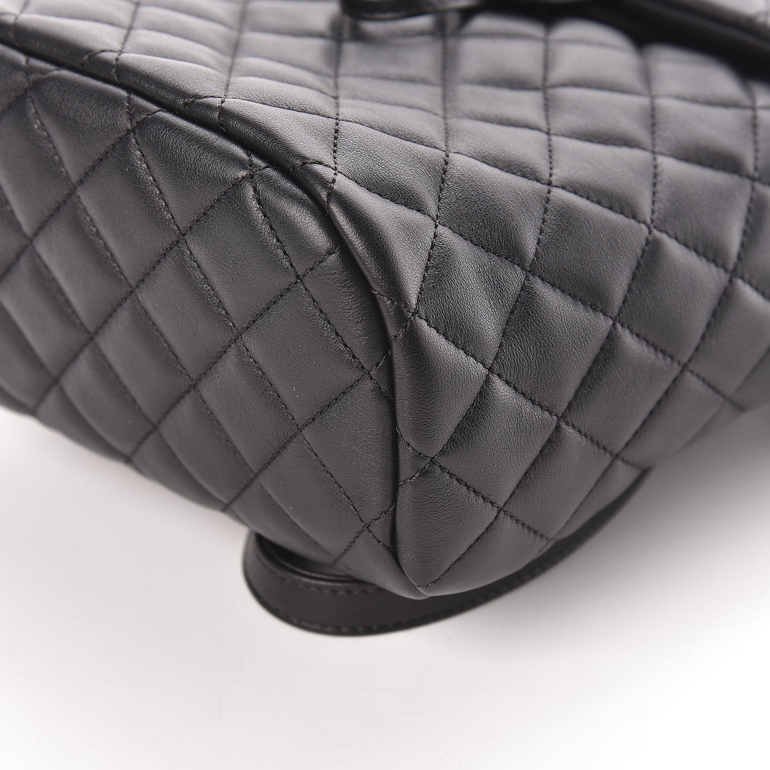 Chanel Calfskin Quilted Mini Urban Spirit Backpack Black 10 of 11