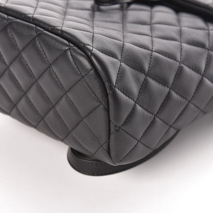 Chanel Calfskin Quilted Mini Urban Spirit Backpack Black 10 of 11