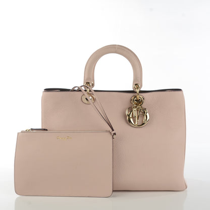 Christian Dior Bullcalf Large Diorissimo Rose Poudre 3 of 8