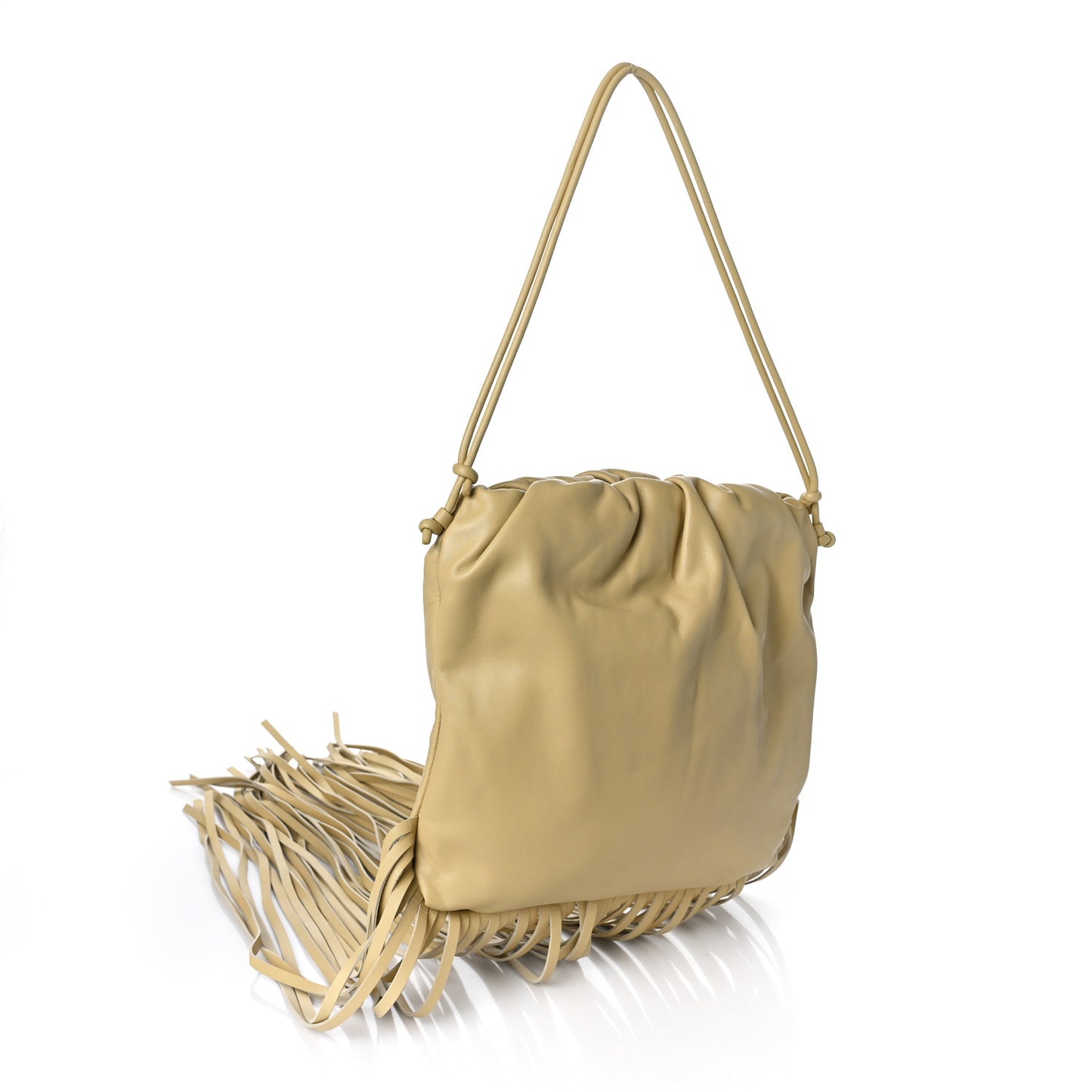 Nappa The Fringe Pouch Shoulder Bag Tapioca