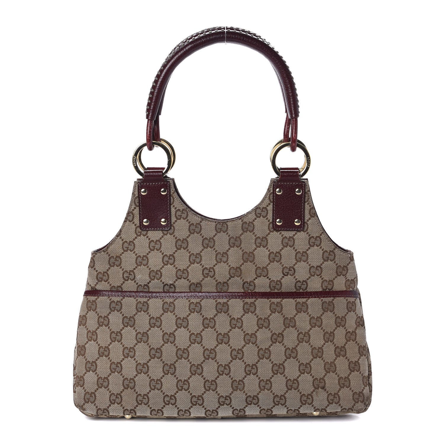 Gucci Monogram Shoulder Bag Red 1 of 13