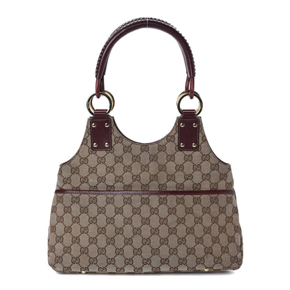 Gucci Monogram Shoulder Bag Red 1 of 13