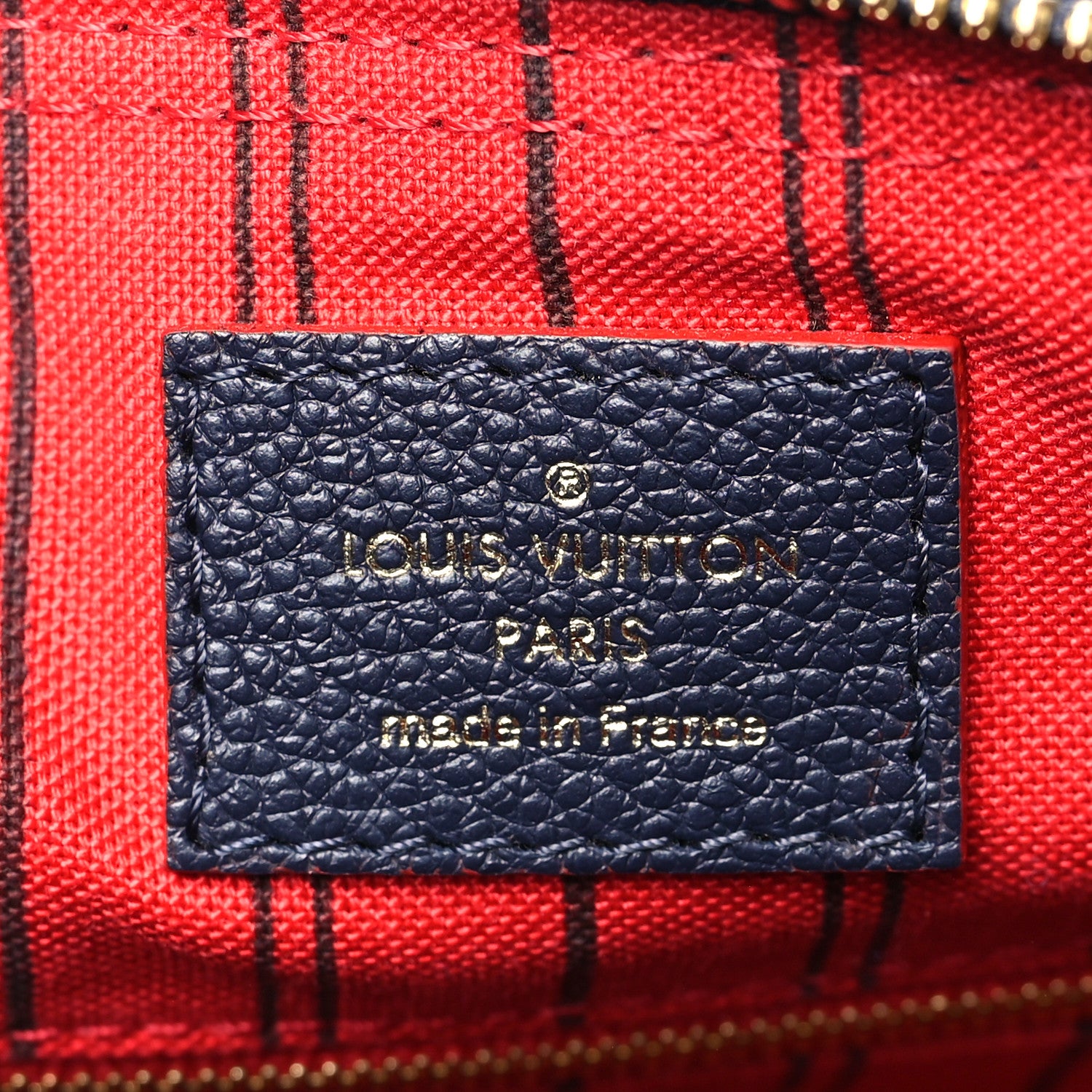 Louis Vuitton Empreinte Speedy Bandouliere 25 NM Marine Rouge 5 of 8