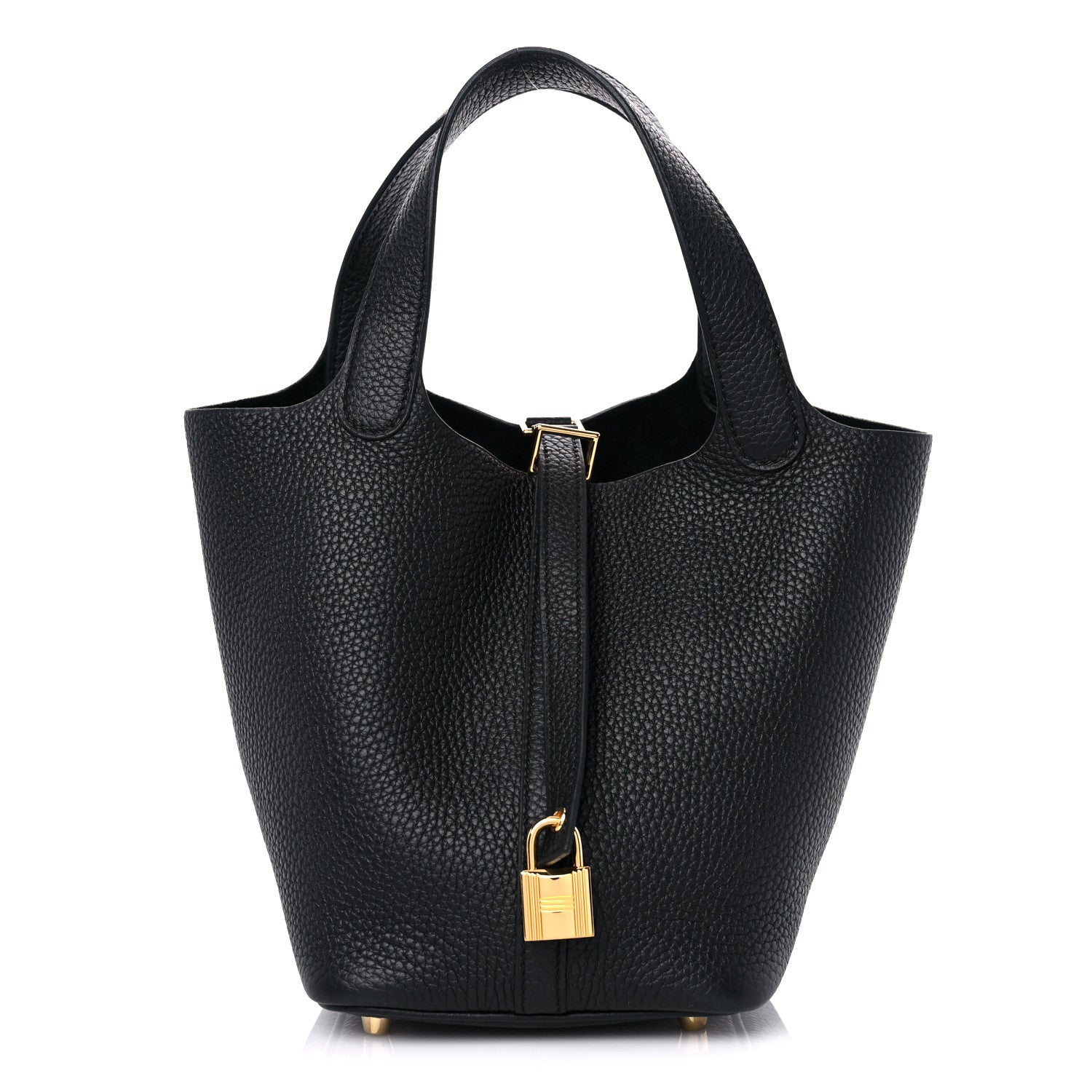 Hermes Taurillon Clemence Picotin Lock 18 PM Black 1 of 11