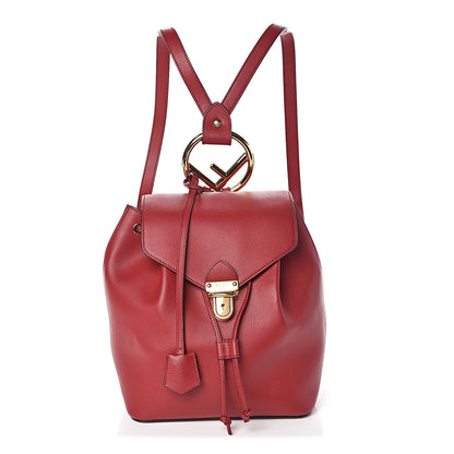 Fendi Vitello Cruise F is Fendi Drawstring Backpack Fragola 1 of 12