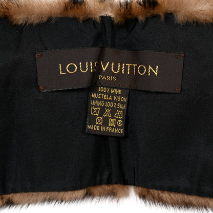 Louis Vuitton Monogram Mink Fur Stole 3 of 3