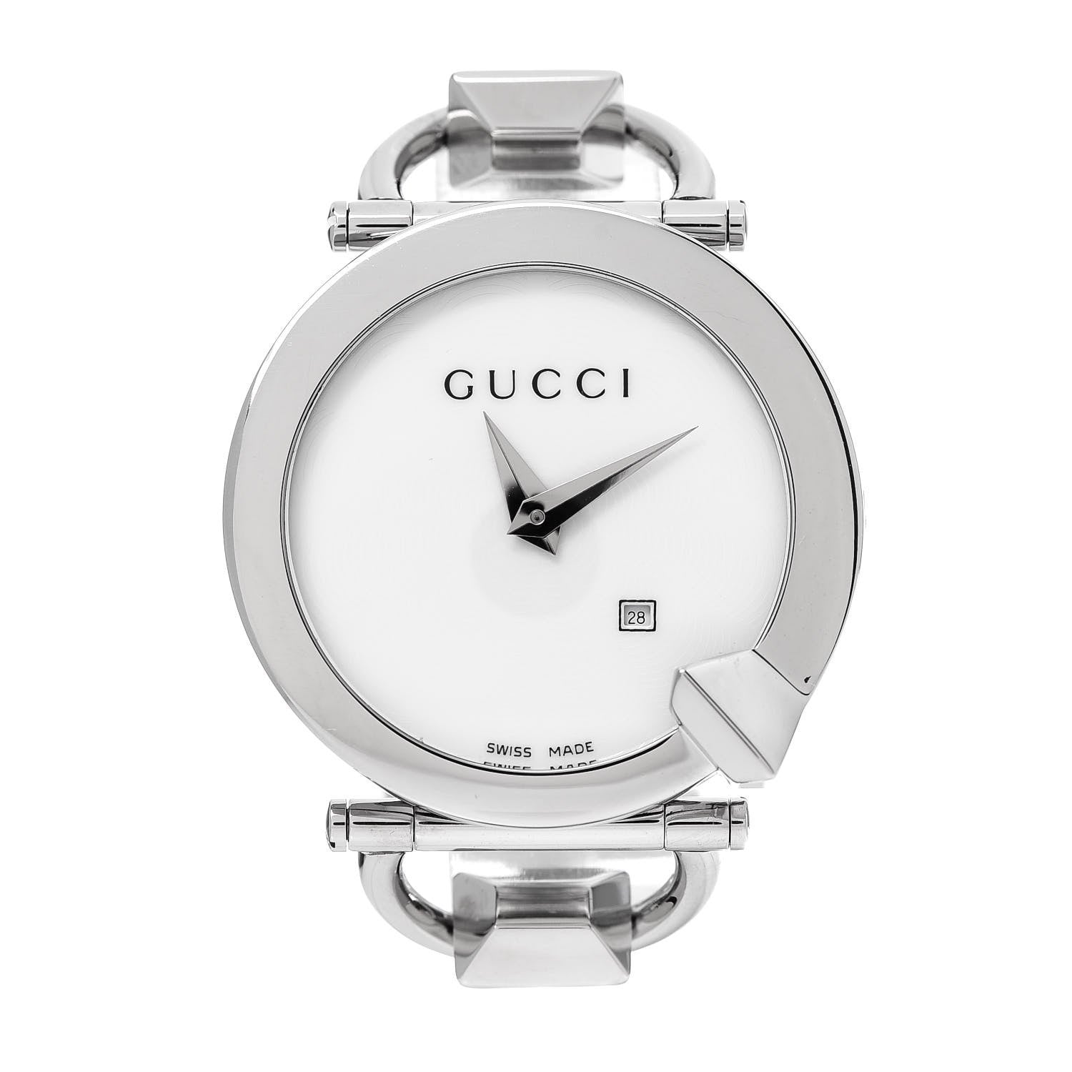 Gucci Stainless Steel 35mm Chiodo Quartz Watch 1 of 6