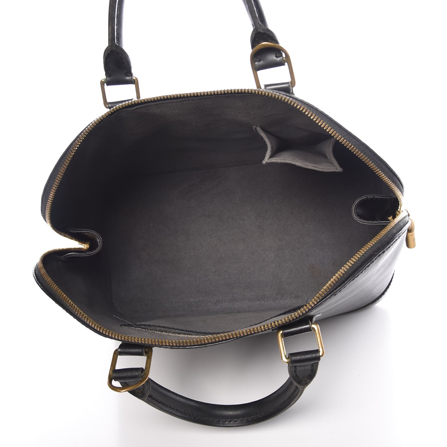 Louis Vuitton Epi Alma PM Black 5 of 11