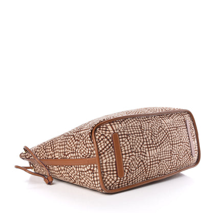 MCM Visetos Large Liz Reversible Shopper Tote Cognac 8 of 15