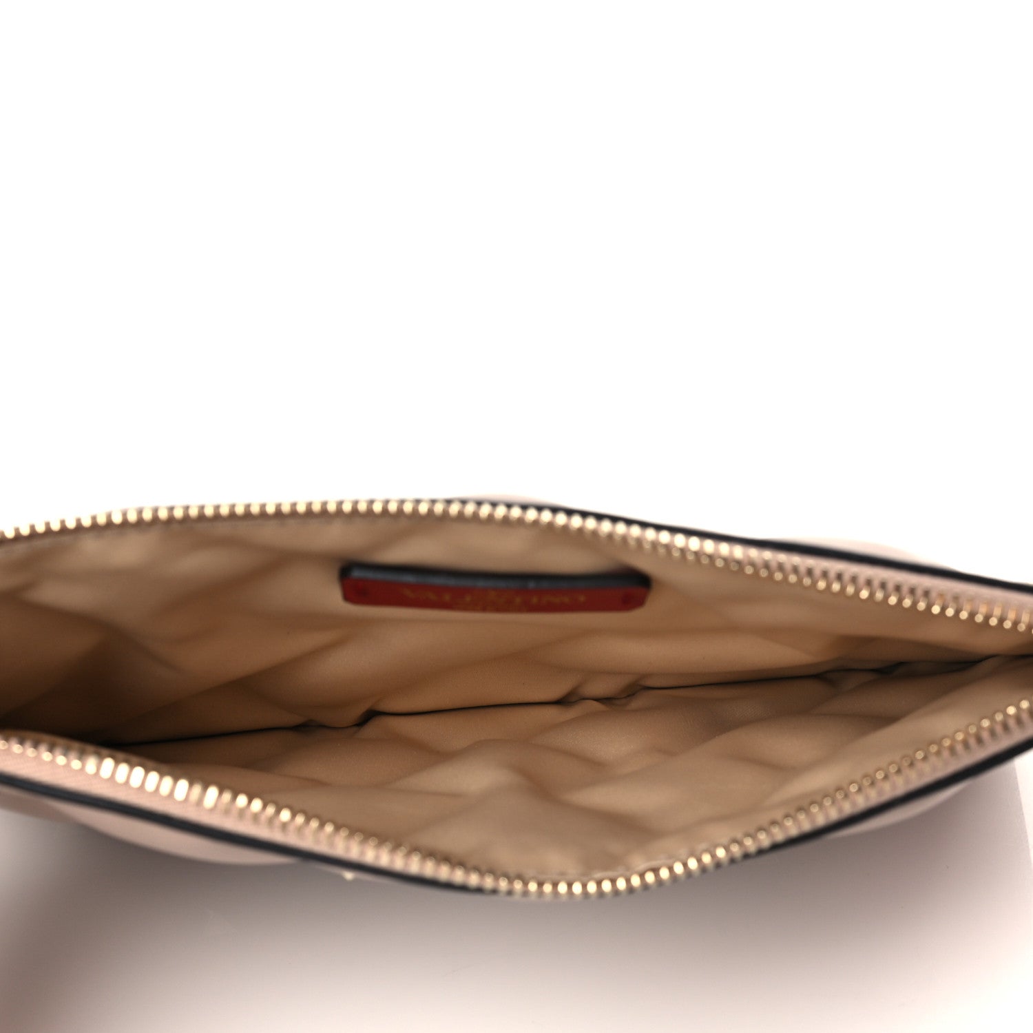 Valentino Garavani Nappa Candystud Zip Pouch Poudre 8 of 12