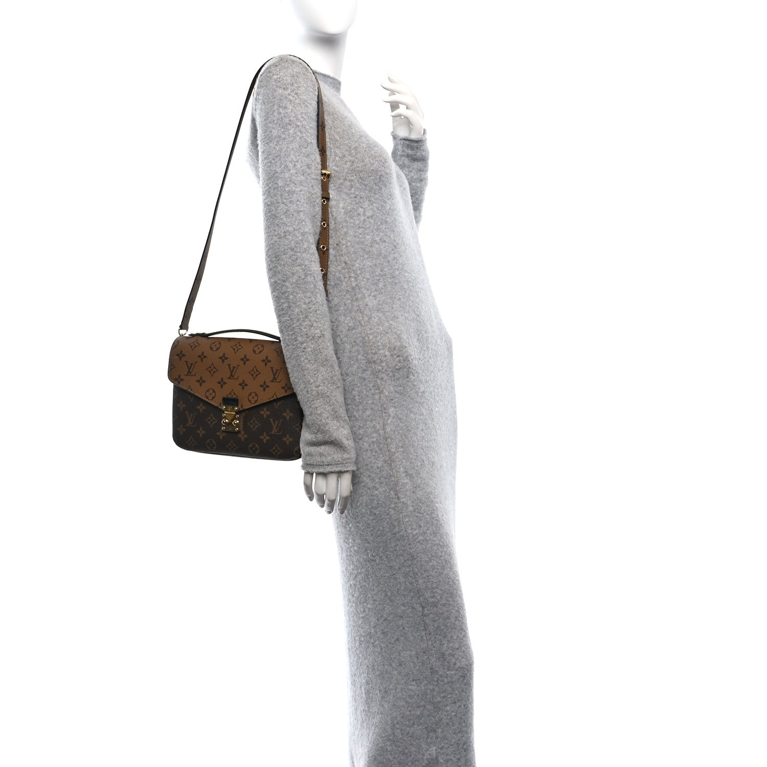 Louis Vuitton Reverse Monogram Pochette Metis 2 of 9