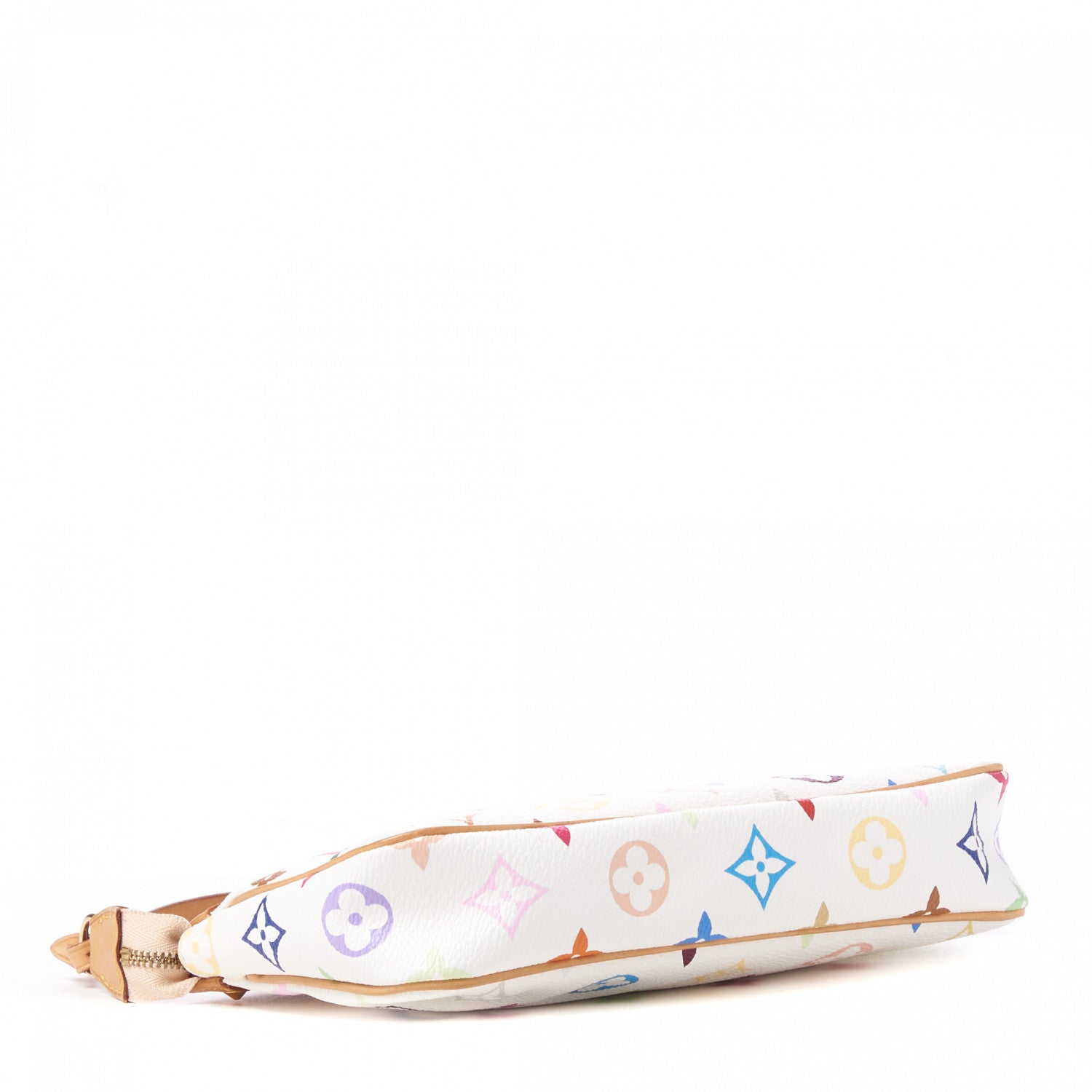 Louis Vuitton Monogram Multicolor Pochette Accessories White 3 of 7
